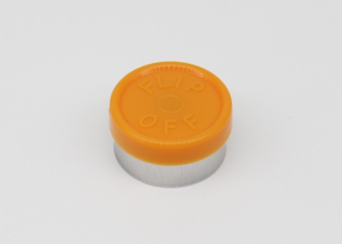 Wholesale 13mm Orange Pharmaceutical Aluminum Plastic Combination Cap