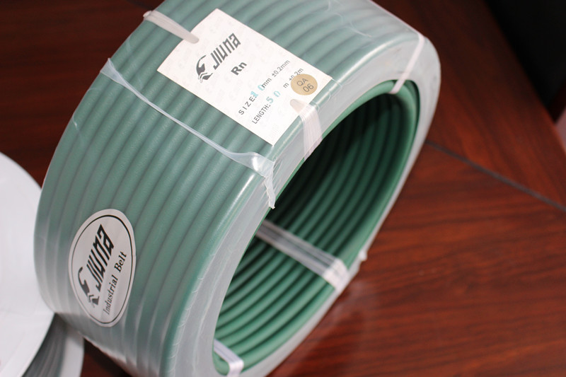 80A - 98A Polyurethane Round Belt For Printing And Packing Machine