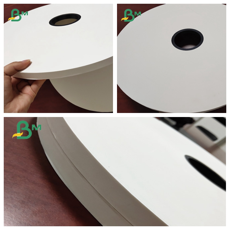 24GSM 25GSM Tobacco Wrapped Paper Good Tensile Strength Width 22 - 44MM
