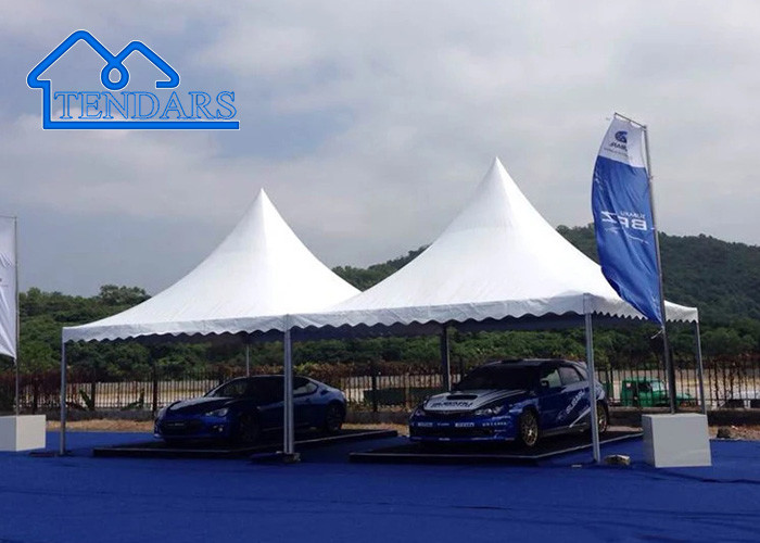 Outdoor Custom White UV Resistant Aluminum Frame PVC Party Pagoda Tent For Event , Church Etc
