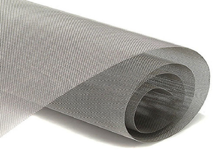 Plain Weave 100mesh 0.1mm Nickel Wire Mesh Abrasion Resistance
