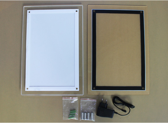 12V RGB Sparkle 10mm Acrylic LED Lightbox Display