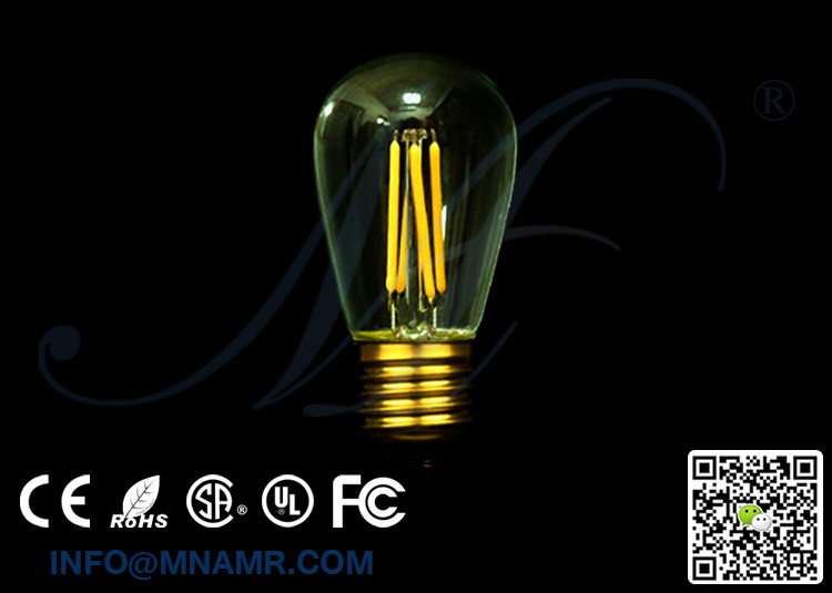 DIY Edison Bulb LED ST45 Bulb 4W E26 E27 B22 110v-130v 220v-240v Cold White 6000K Wedding Party Decorative Lighting