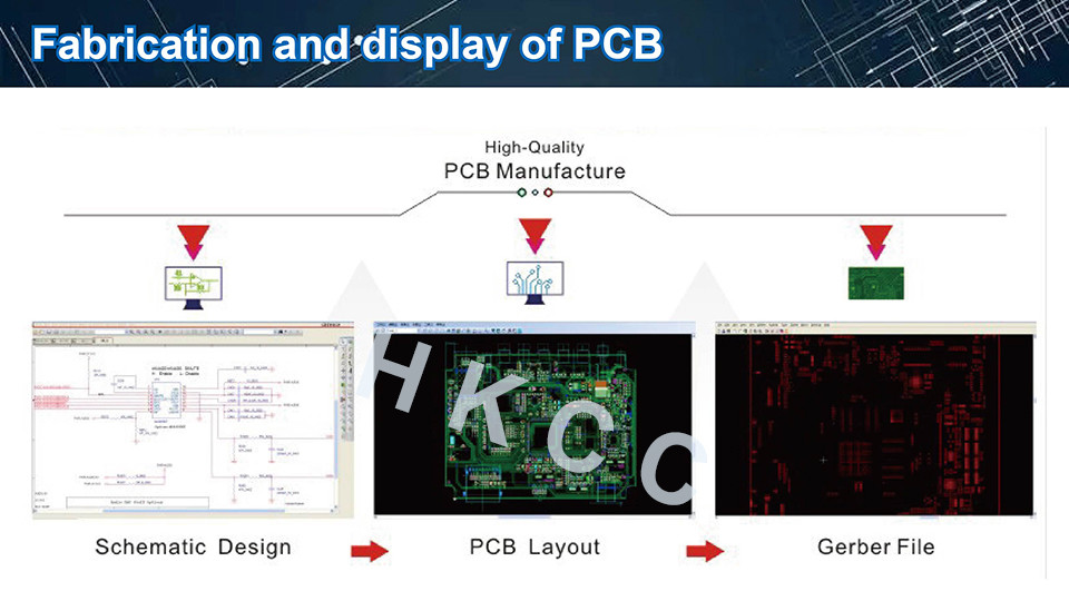 Industrial Camera Rigid Flex PCB Durable Polyimide PI FR4 Material