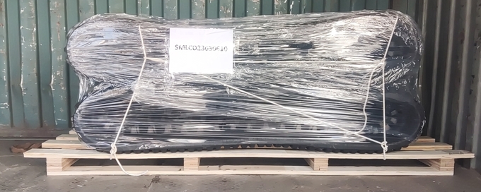 500x100x62 Large Dumper Rubber Track with Less Ground Damage Rubber Track