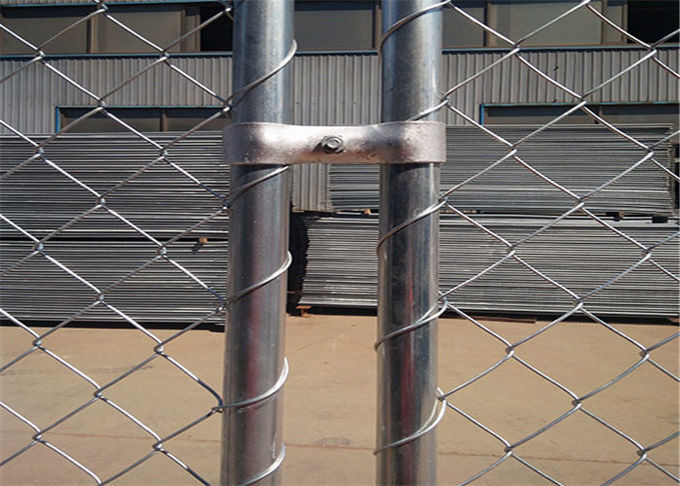 Anti Rust 1.83m High Construction Safety Fence Panels Portable