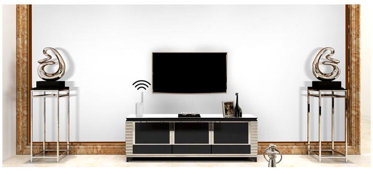 BAIAO DVB-T2 Digital HDTV Antenna 70*240mm with Telescopic Rod