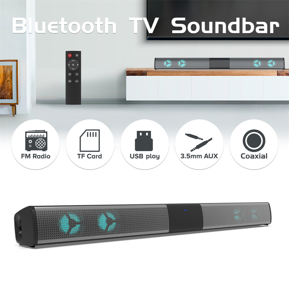 FM Radio Portable Bluetooth Soundbar