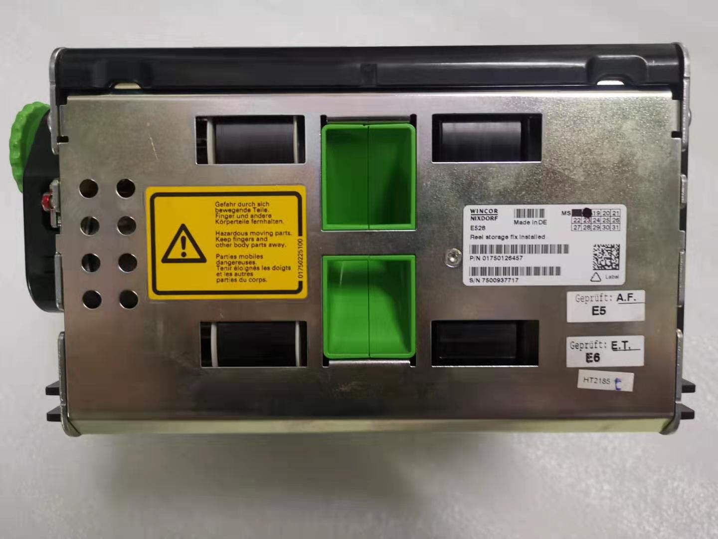 1750126457 ATM Wincor Cineo 4060 4040 Reel Storage Fix Installed 01750126457 Wincor Cineo C8050 C2090 RM3 Escrow Module