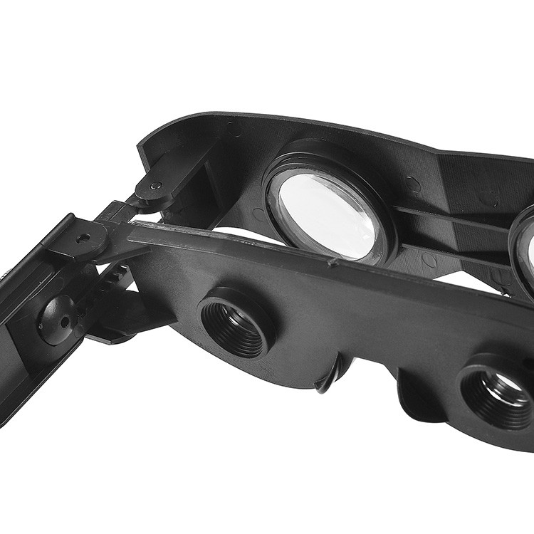 ABS Material 3X25 Fishing Binocular Glasses Telescope Goggles For Fishing Hunting And Reading
