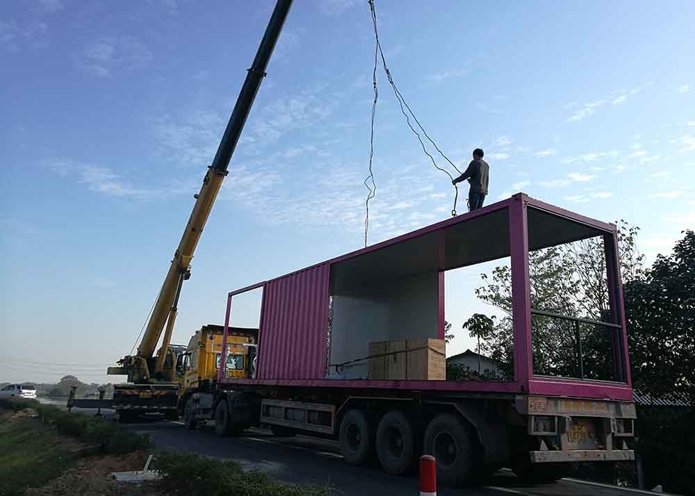 Unique Style Custom Container House Complex Modular Container Homes Lake House Dwelling