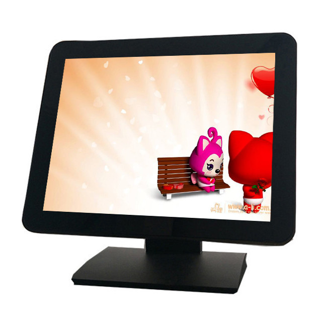 Black Color 12.1 Inch Android Pos Terminal Capacitive Touch Screen With Aluminium Alloy Housing