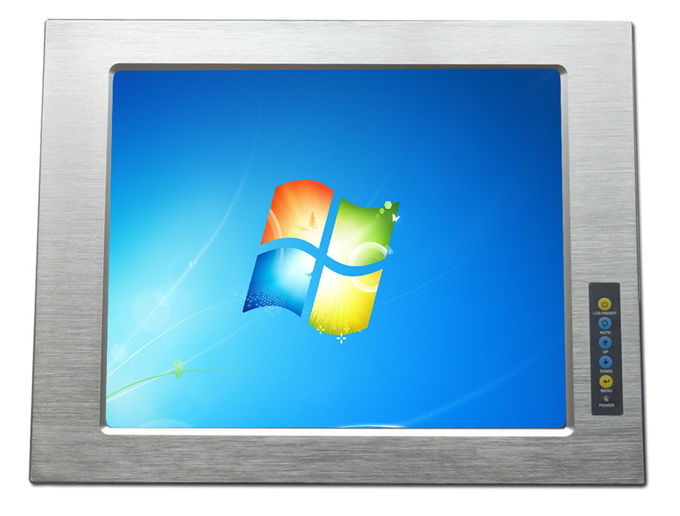 IPPC-1701T 17"  Industrial PC Touch Screen Monitor 1 Extended Slot Support I3 I5 I7 Desktop CPU 1
