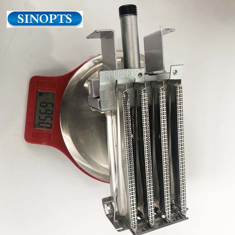 Gas Boiler Spare Parts 4 Rows Gas Boiler Steam Fire Row Stainless Iron Zinc Plate Burner Tray Heat Exchanger