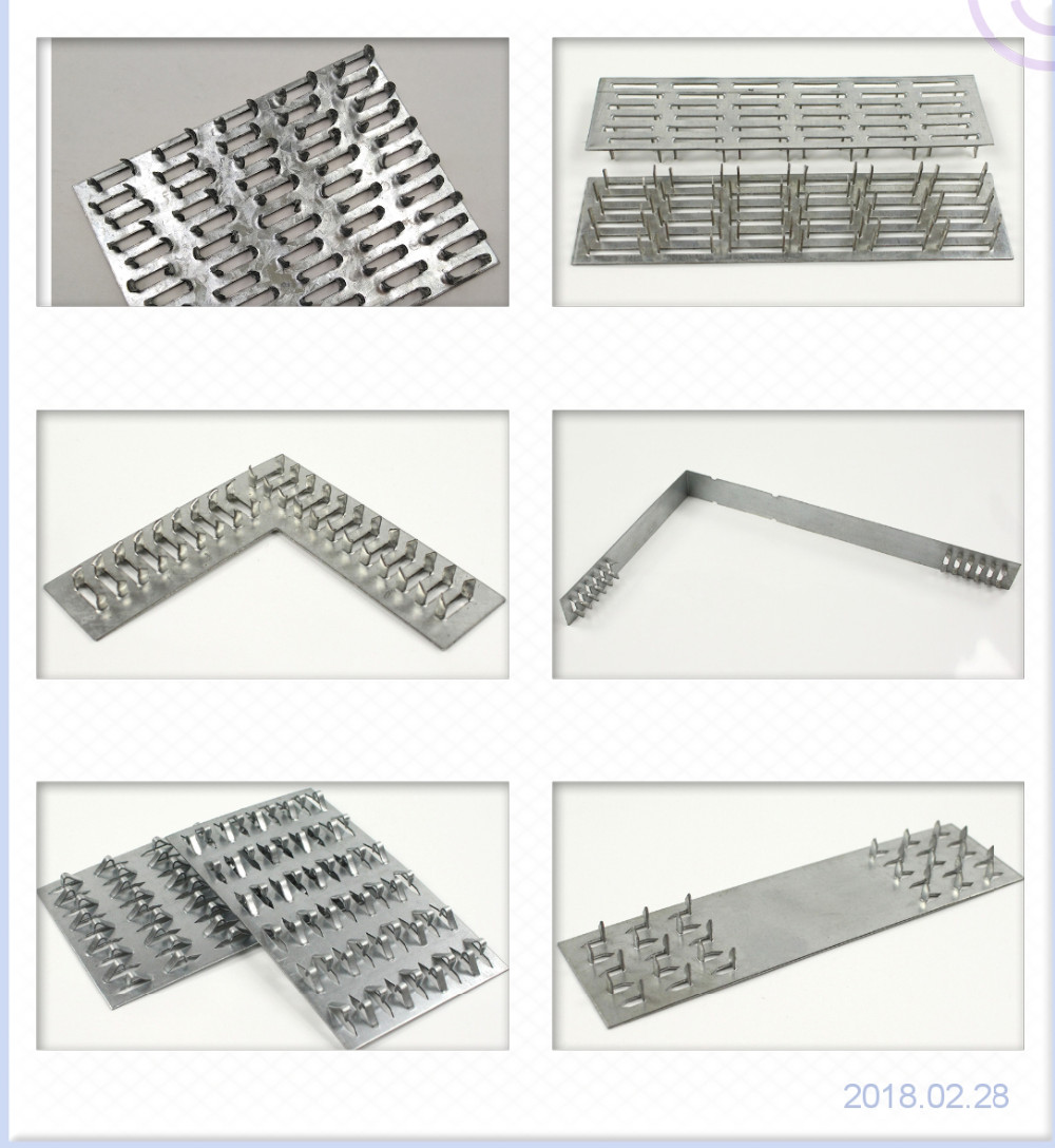 Wood Pallet Connector Mending Plate Made of Galvanized Steel for Dependable Support