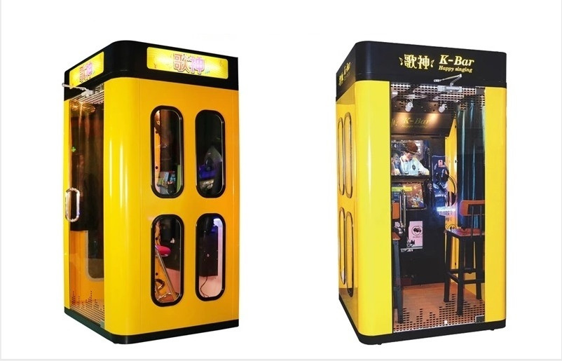 Two Players Coin Operated Music Machine With Touch Screen Windows XP