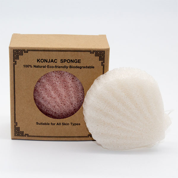 7.8*7.5cm Shell Shape Konjac Sponge