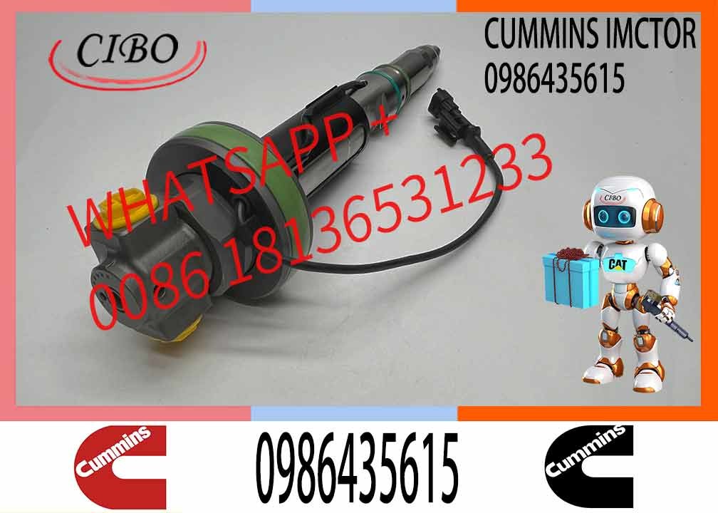 Fuel Injector 0986435615 0986435613 0986435902 F00BJ00008 F00BJ00009 For QSK19 QSK38 QSK50 QSK60 Engine