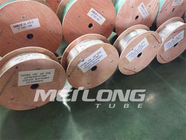 12000M Annealed Hydraulic Stainless Steel Coiled Tubing Control Line High