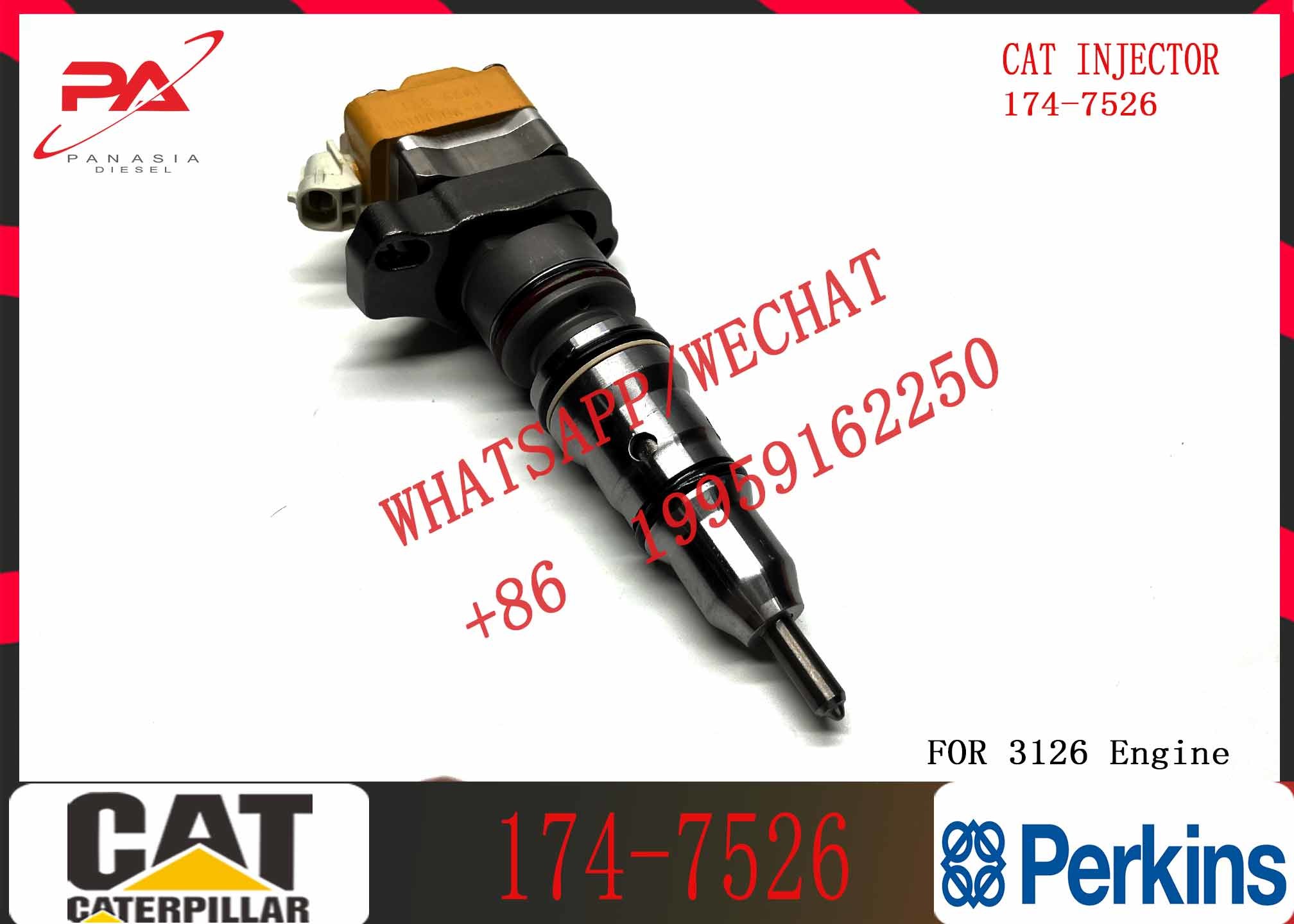 Fuel Injector Assembly 222-5966 180-7431 171-9710 171-9704 178-6432 188-1320 173-9379 4CR0197 198-4752 174-7526