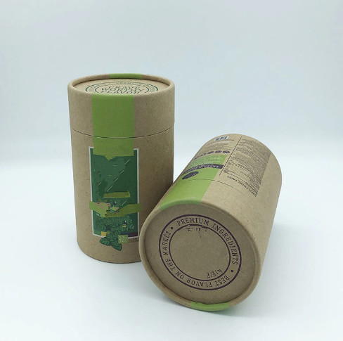 cardboard kraft paper tea and coffee packaging bags