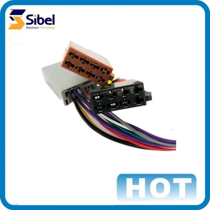 Custom Made Cable Wire Harness Car Radio Stereo wiring harness kit for car stereo