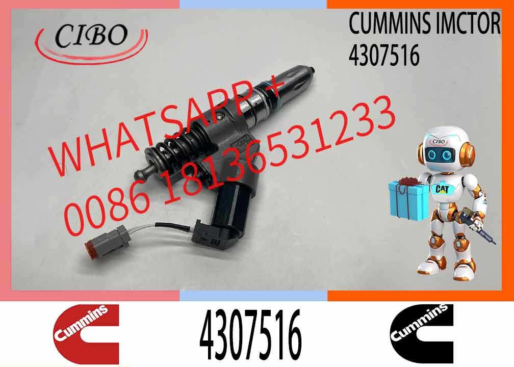 Construction Machinery Parts Diesel Fuel Injector 4307516 4384360 4903319 4903472 4902921 4061581 4066222 For CUMMINS En