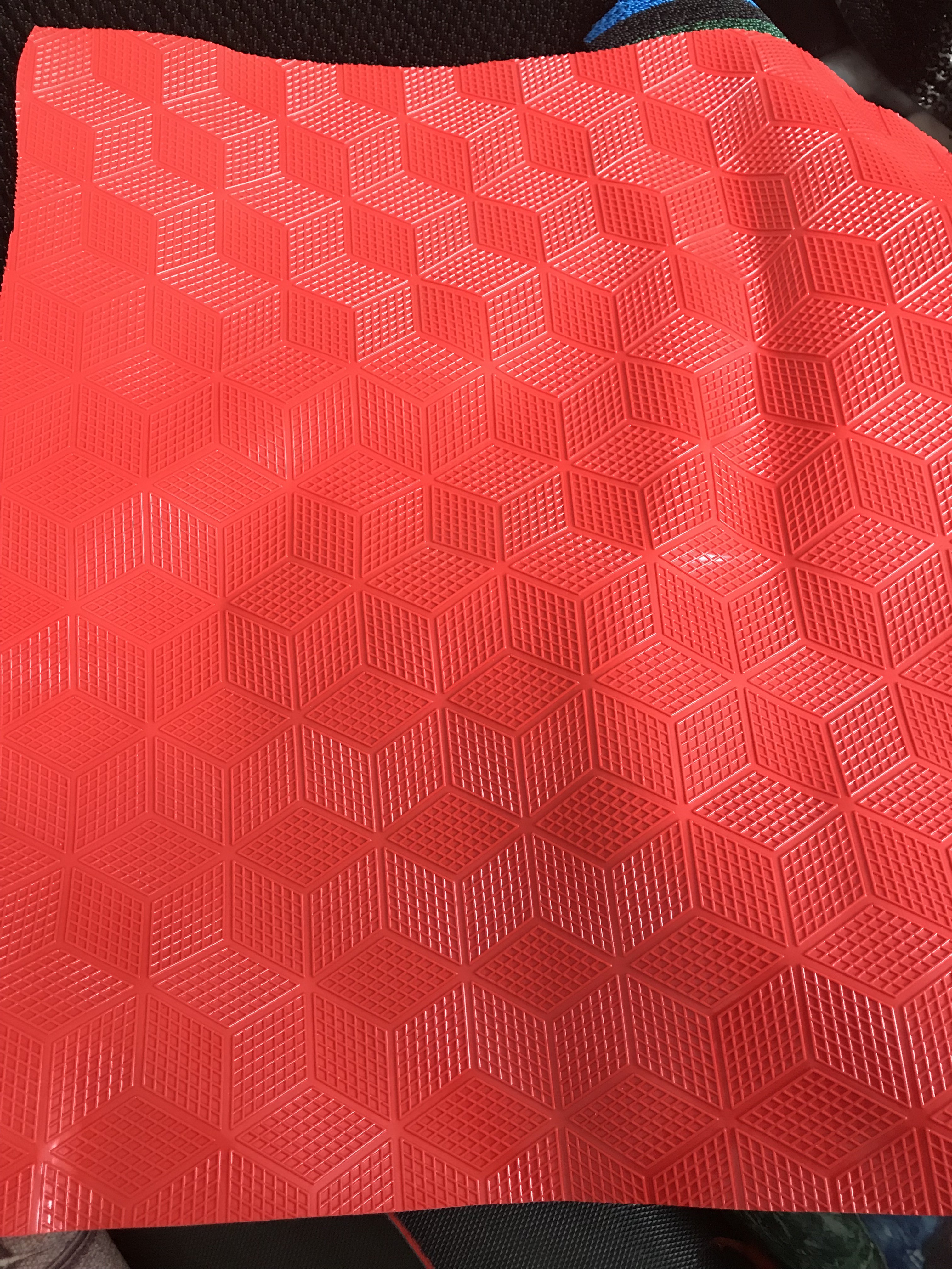 Non Slip PVC Foot Mat Making Machine Energy Saving 2 Workers Operating