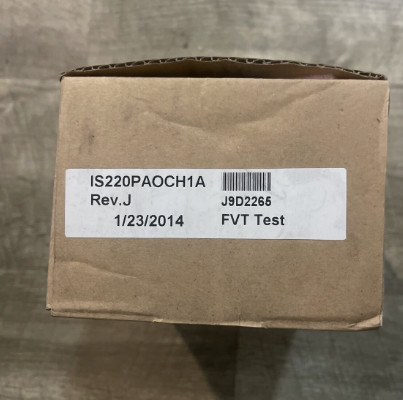 GE IS220PAOCH1A Analog Output Module