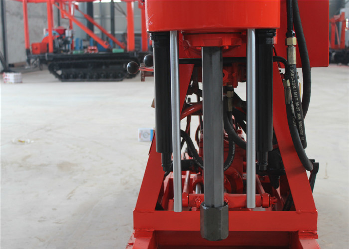 180m Depth Water Well Drilling Rig Machine , Hydraulic Core Drilling Rig 220V / 380V
