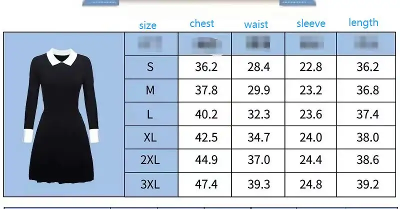 Women's Wednesday Addams Black Skirt Halloween Cosplay Costume for Stage Dancerwear