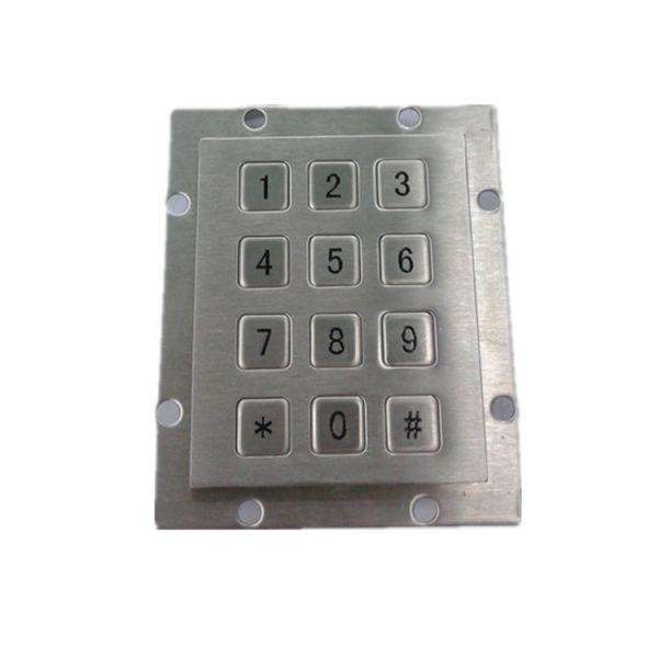 Buy cheap Access Control IP65 IK07 Function Keypad Stainless Steel Numeric Keypad product