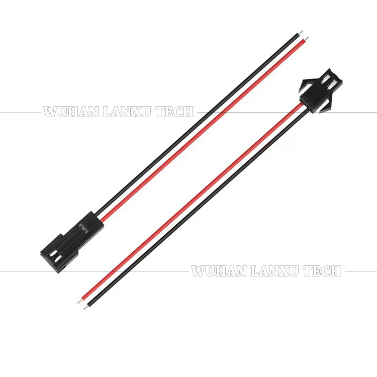 2 3 4 Pin SM 2.54mm Connector Male to Female Socket Assembly Cable for GPS LED Light