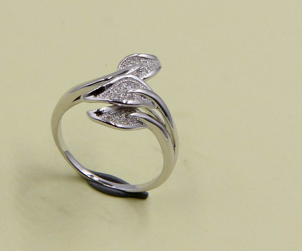 Heart Ring Elegant 925 Sterling Silver Rings With AAA CZ Pave Setting In Round Oval Heart And Marquise Shapes