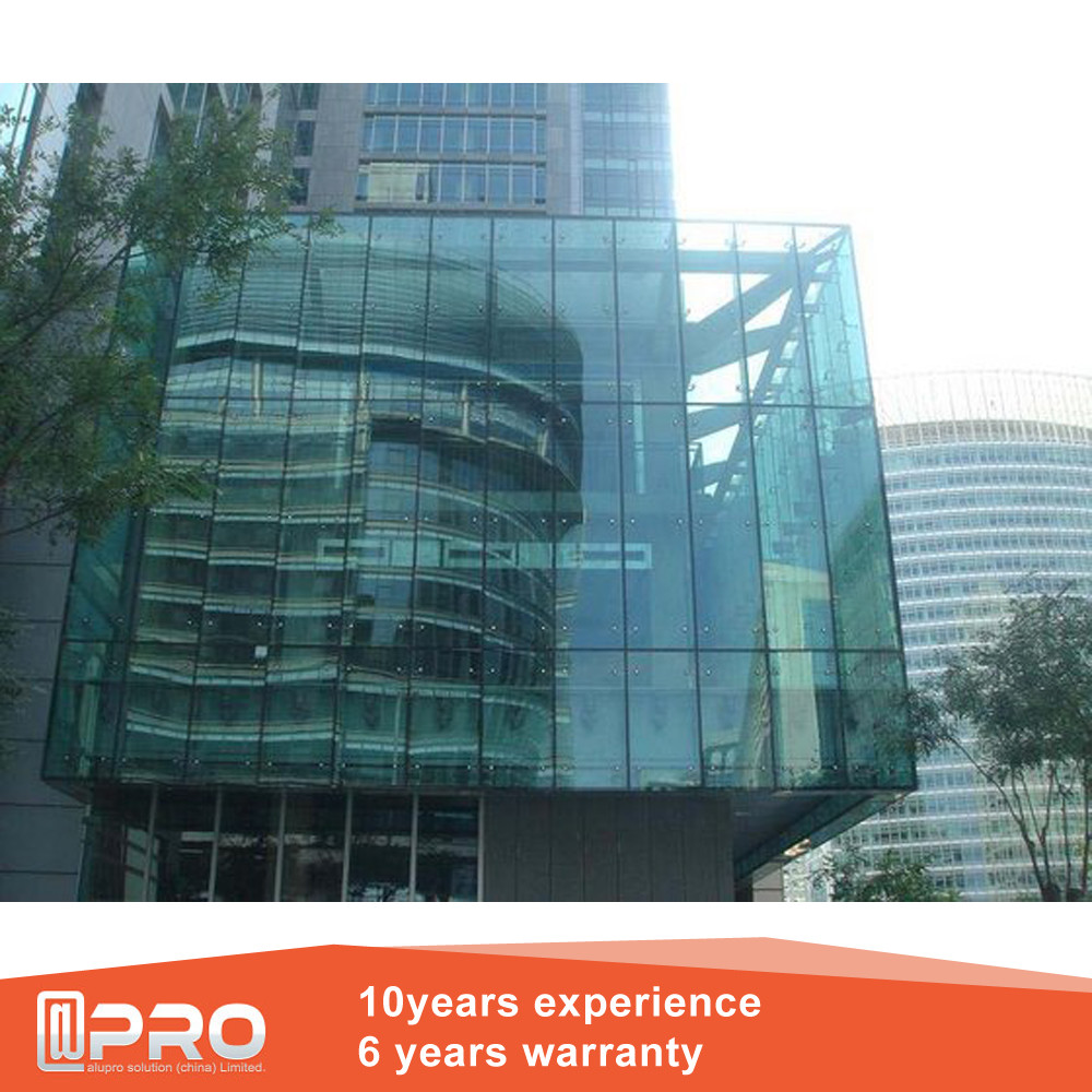 Cladding Panel 6060 T5 25mm Aluminium Curtain Wall