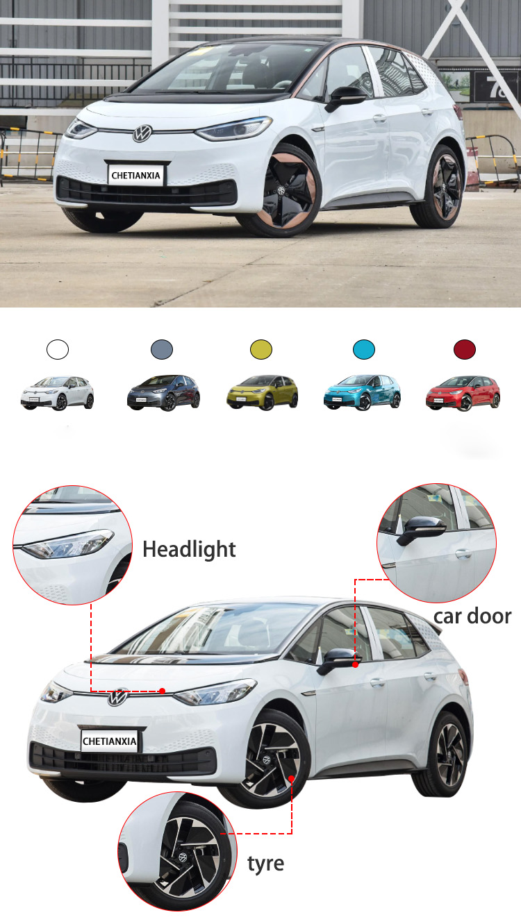 New Energy Vehicles Pure 4 Wheel Cars VW ID3 ID4 ID6 EV Electric Car For Volkswagen