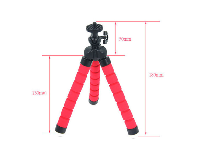 Sponge Octopus Tripod Universal Lazy Phone Holder Portable Camera Tripod with Phone Clip
