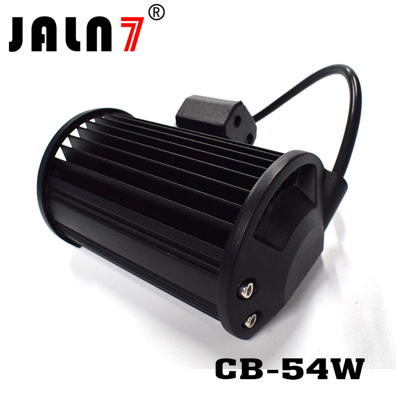 LED Light Bar JALN7 54W Spot Flood Combo LED Driving Lamp Super Bright Off Road Lights LED Work Light Boat Jeep