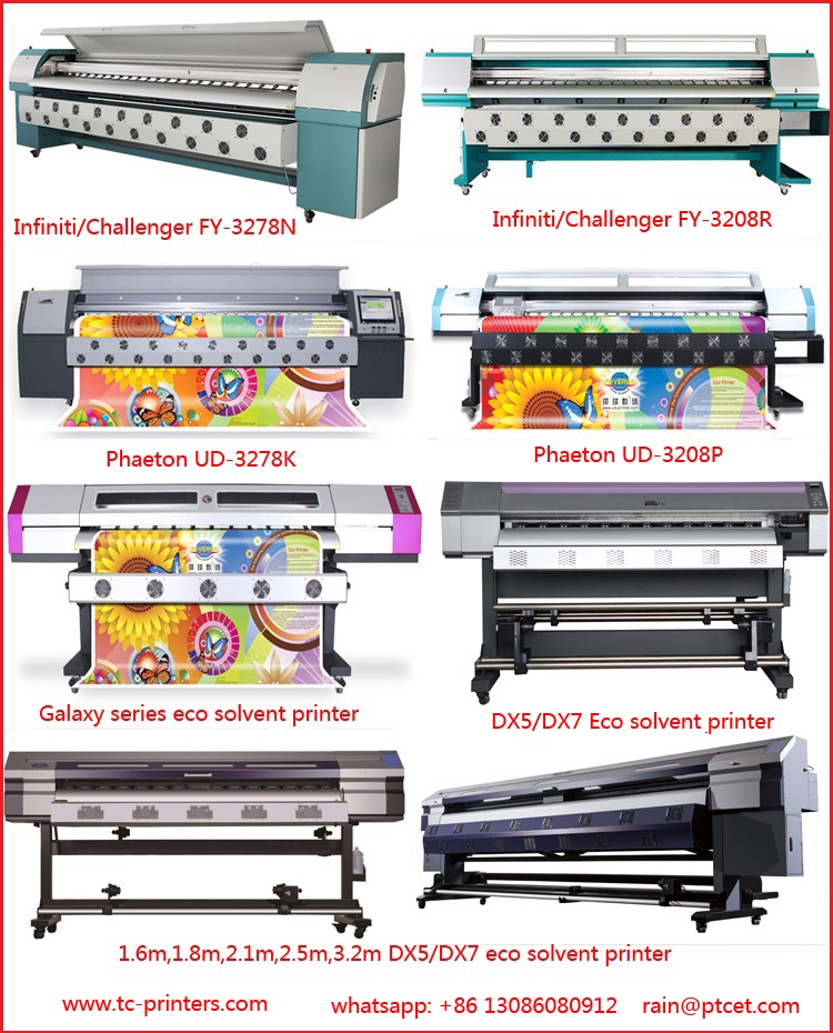 3.2m 10ft Outdoor Solvent Printer , Multicolor Konica Solvent Printer