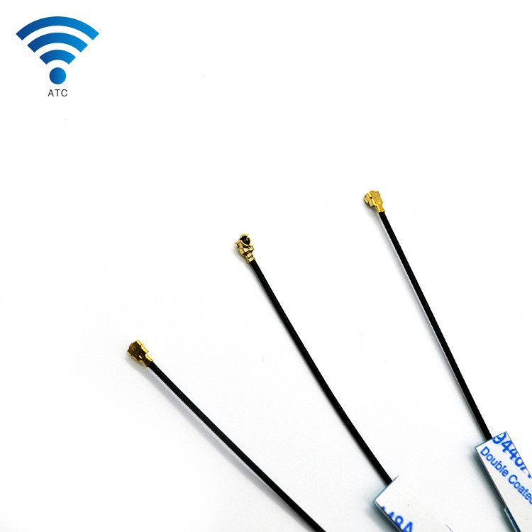 Adhesive 1.13mm Cable Internal PCB Antenna , Flexible Small Size GSM 3G FPC PCB Antenna