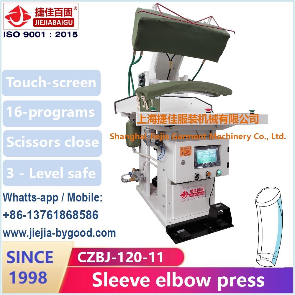 Shanghai Jiejiabaigu Factory 1998 Full Range Garment Ironing Machine lady dress back