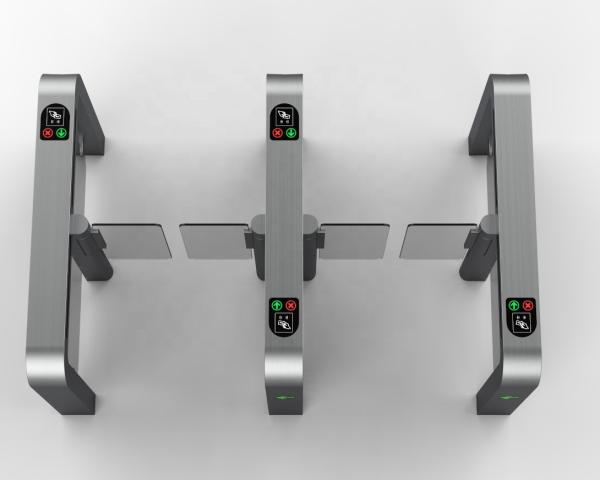 Quality 24VDC RFID Speed Lane Gate Turnstile Gate Triple Anti Clamping for sale
