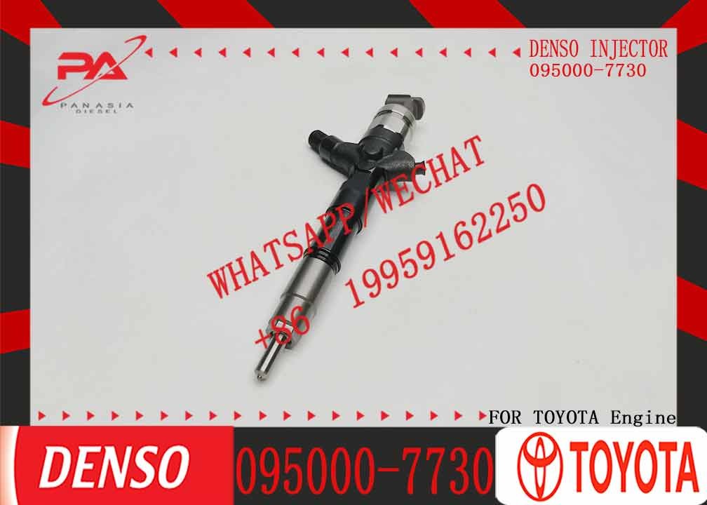 Fast Delivery Common Rail Fuel Injector 095000-7730 Diesel Fuel Injection Nozzle 23670-39295 23670-30320 For Toyota