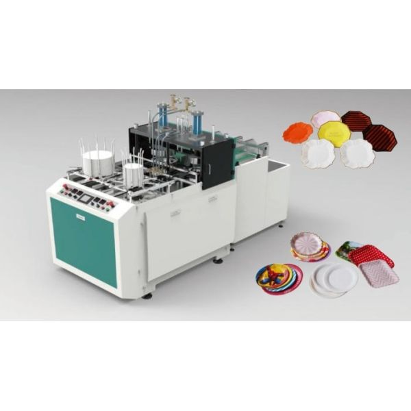 Quality Biodegradable Compostable Disposable Fully Automatic Paper Plate Forming Machine for sale