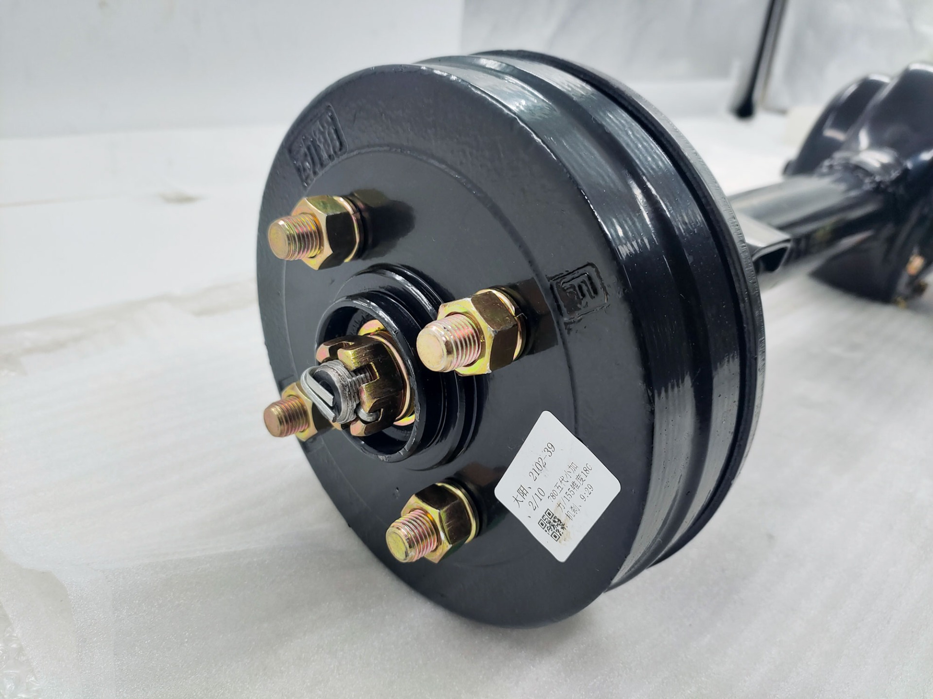 Oil Brake Rear Axle for DAYANG Tricycle Spare Parts Lightweight 180-Drum Tapered Design