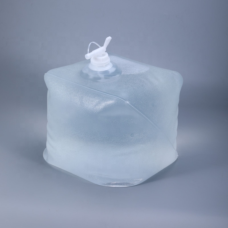 1L 20L LDPE Large Collapsible Jerry Cans Outdoor Water Bag For Camping Hiking