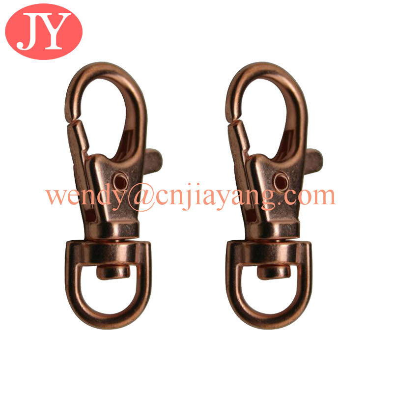 custom fashion handbag bag metal fitting, spring snap hook