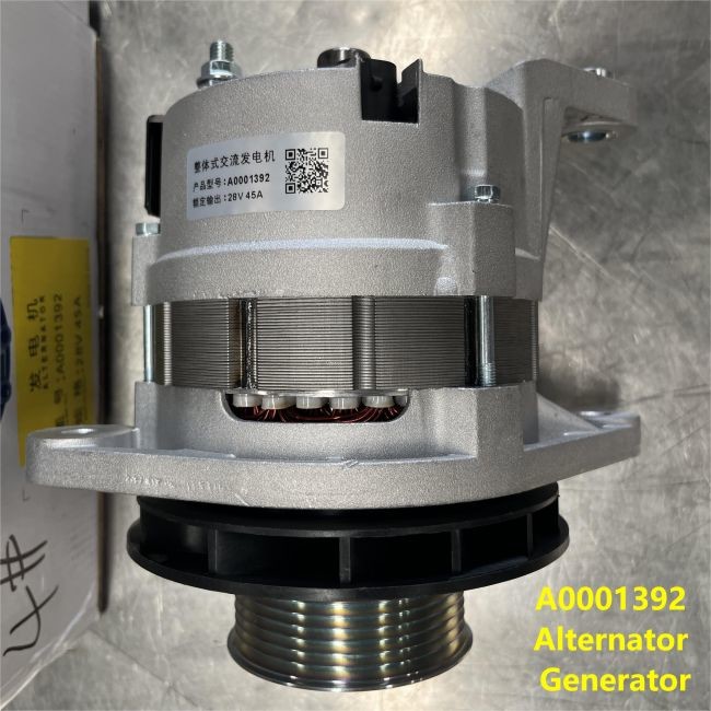 Truck Generator A0001392 Alternator 28V 45A HOWO Truck Parts Weichai Alternator Engine Alternator