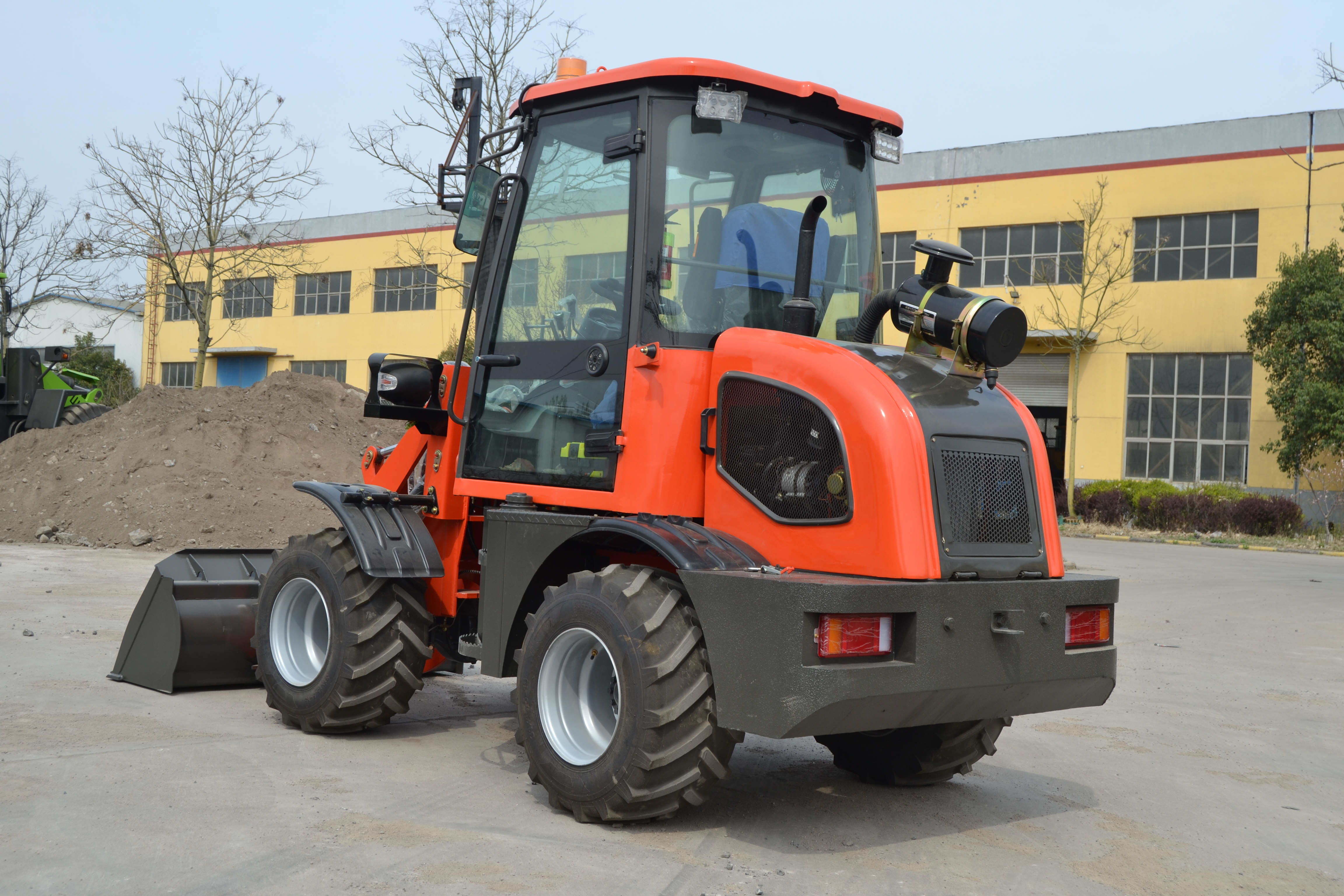 36.8kw 0.8 Ton Small Wheel Loader For Constructional Home