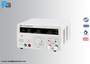 Buy cheap Alarming Function Electrical Safety Test Equipment 5~32A 10~600mΩ Earth Resistance Tester product